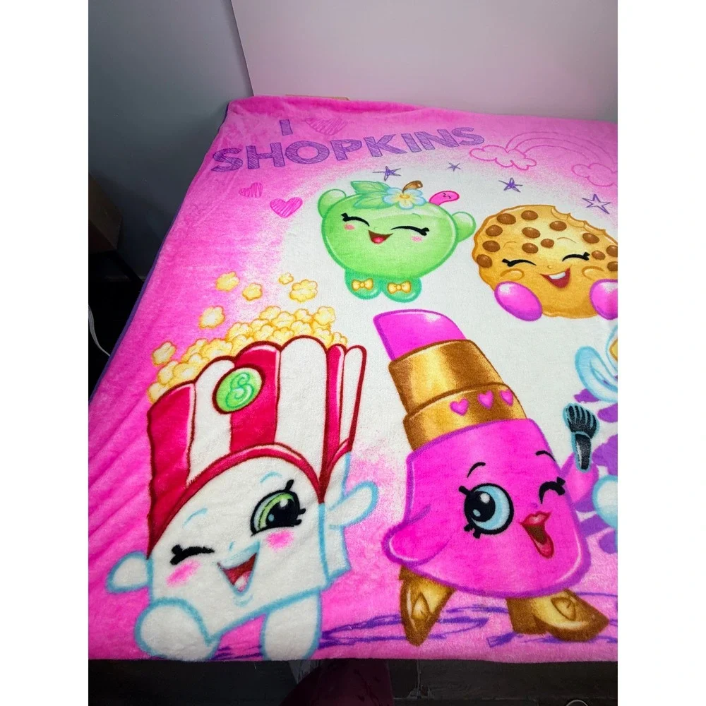 Shopkins Bundle Blanket Supermarket Scramble & Make A Deal Games Complete
